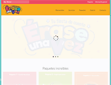 Tablet Screenshot of fiestaseraseunavez.com